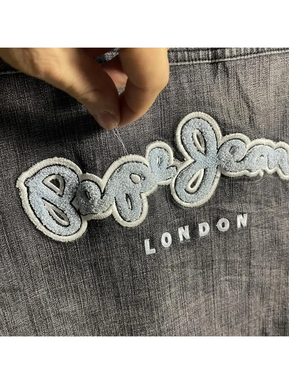 y2k Pepe Jeans London denim jacket Womens 2XL